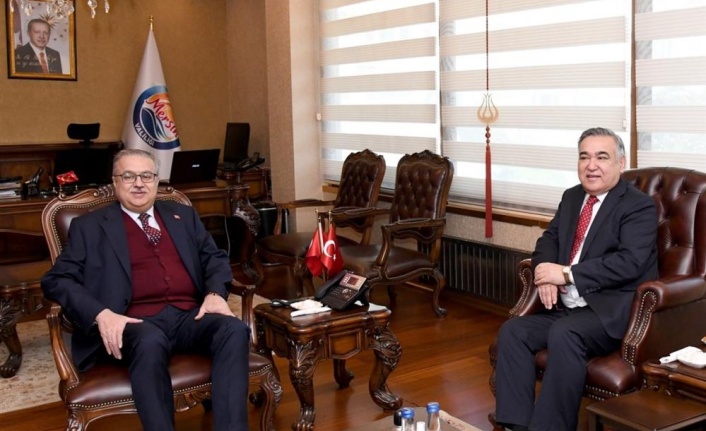 Özbekistan Büyükelçisi Vali Su’yu Ziyaret Etti