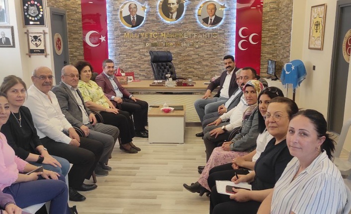 AK Parti’den MHP’ye Ramazan Ziyareti