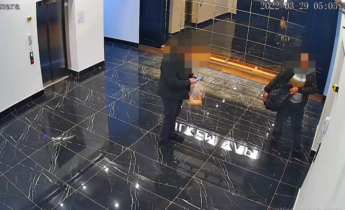 Hırsızlar Güvenlik Kamerasından Kaçamadı