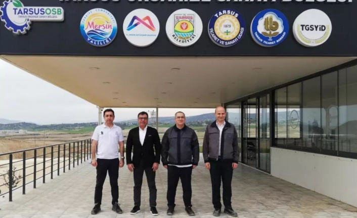 Şişecam Yetkililerinden Tarsus OSB'ye Ziyaret