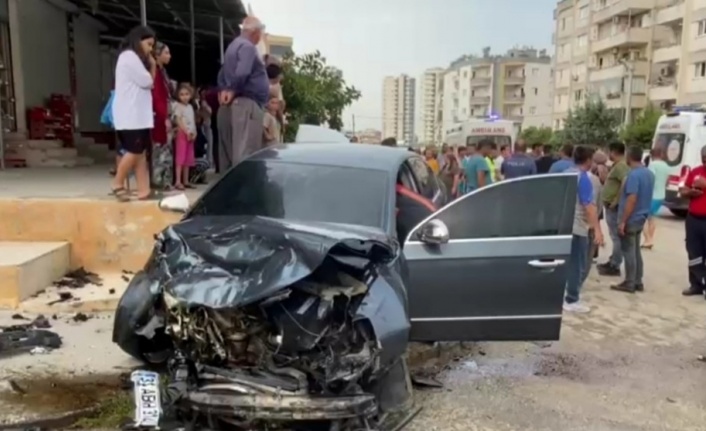 Tarsus'ta Trafik Kazası: 3 Yaralı