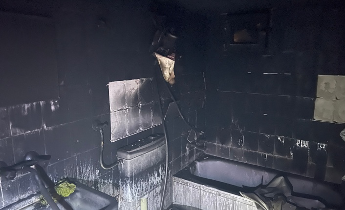 Mersin'de ev yangınında yaşlı adam hayatını kaybetti