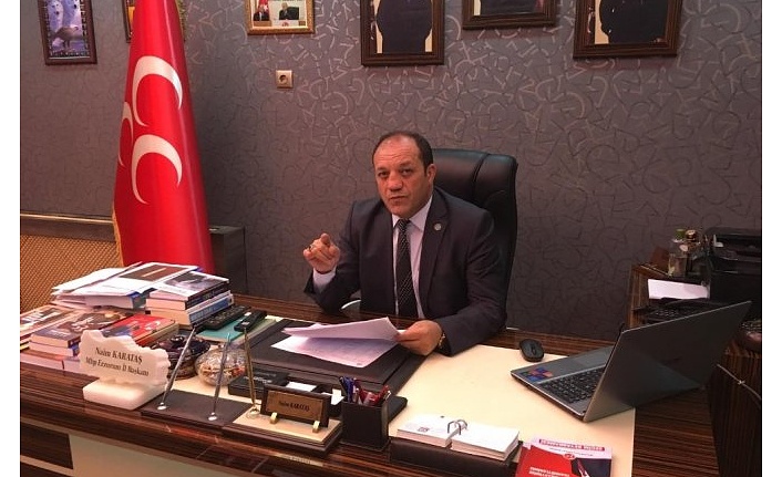 MHP Erzurum İl Başkanı Naim Karataş’tan istismara gözdağı: İstismarcıların feleği şaşacak
