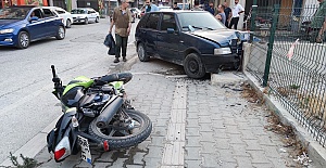 Samandağ'da trafik kazası: 2 yaralı