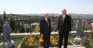 Cumhurbaşkanı Erdoğan ve MHP Lideri Bahçeli ile bir araya geldi